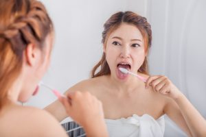 escovar a língua